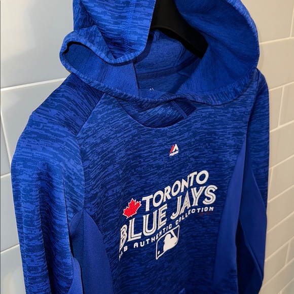 Toronto Blue Jays Majestic MLB Hoodie - Picture 11 of 17